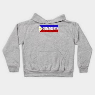 Dumaguete City in Philippines Flag Kids Hoodie